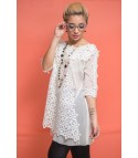 Blusa Blanca Primavera